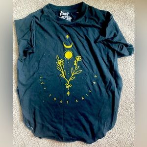 DIY MIDDRIFT GRAPHIC LET SH!T GO